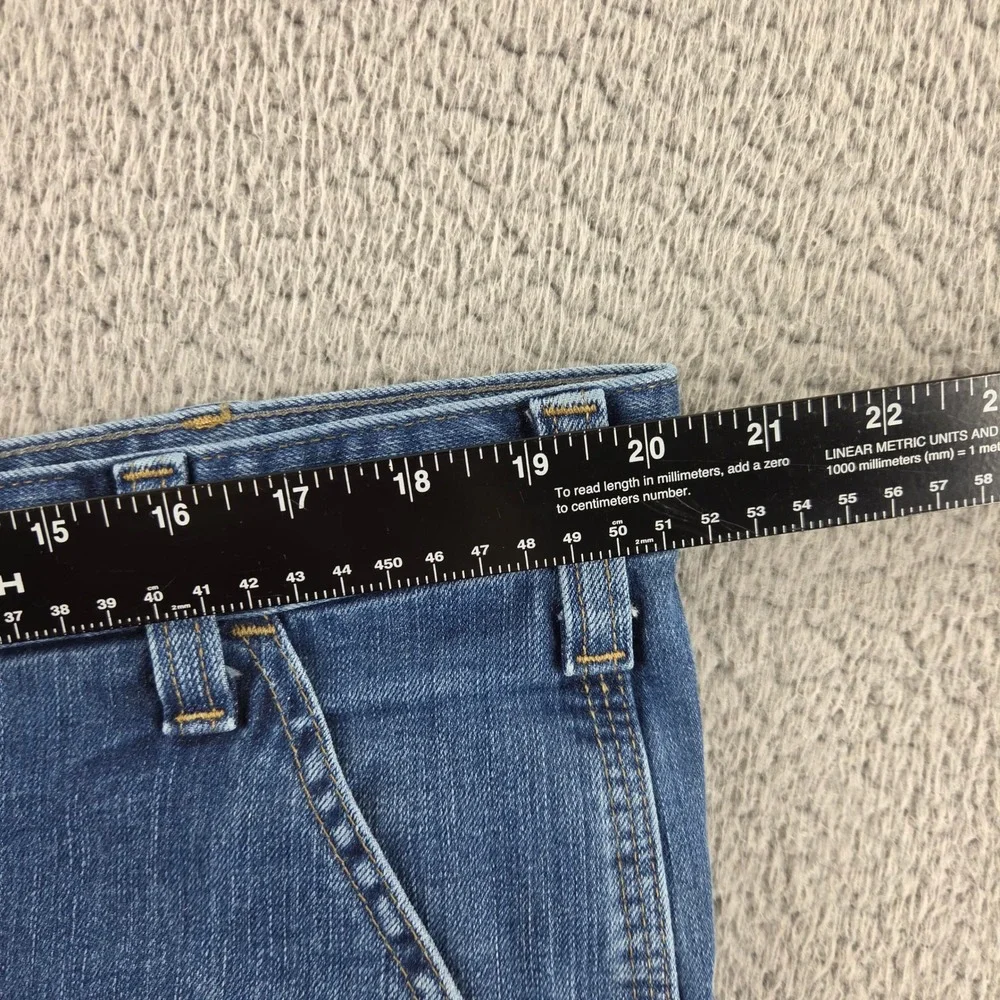 Carhartt Jeans‎ Mens 40 Relaxed Straight Rugged Flex Double Front Denim Dungaree